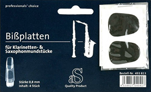 Mundstückpolster / Bissplatten